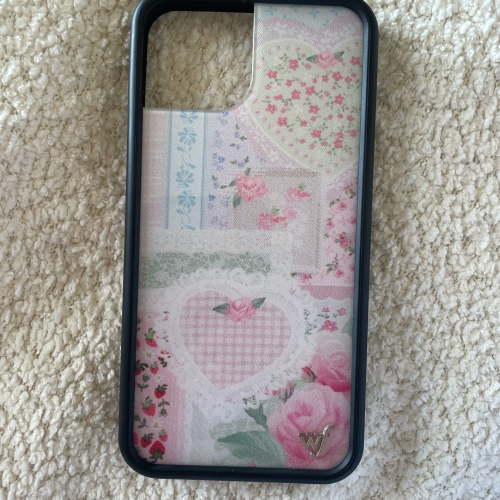 Wild flower Floral Pattern Phone Case - Pink